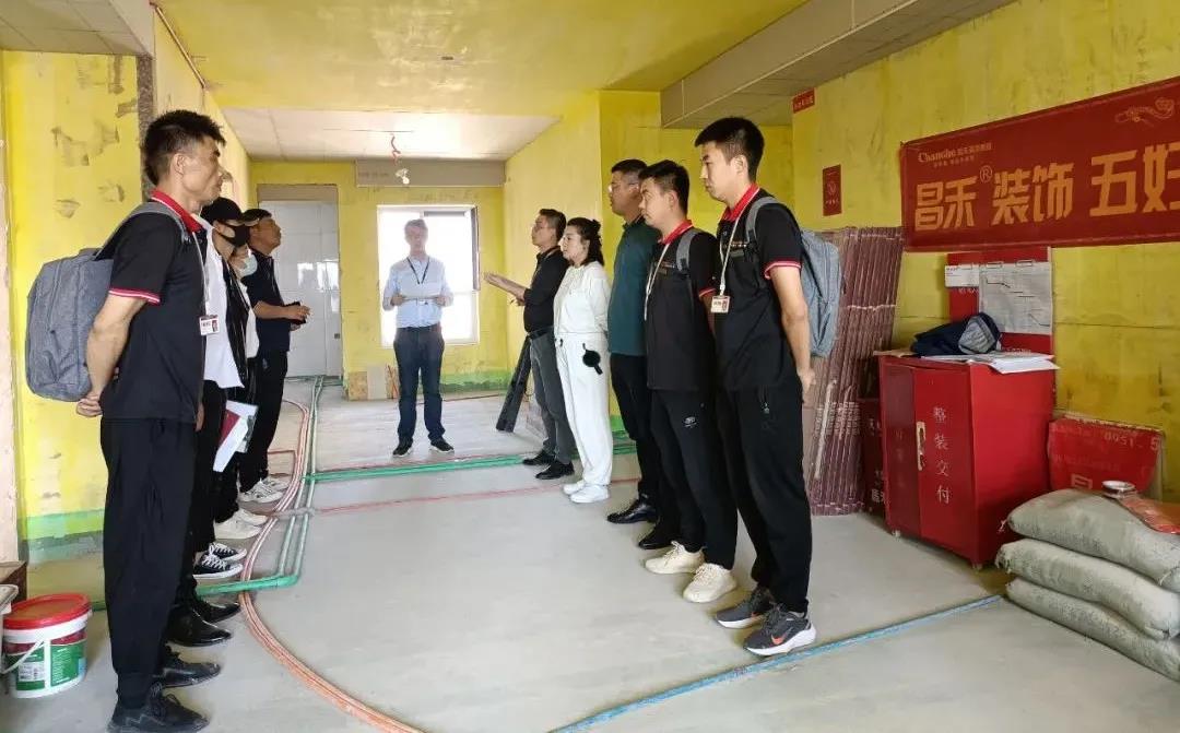 昌禾裝飾【鳳凰華府】工地聯檢丨鏡頭紀實，讓每個工地都禁得住考驗！