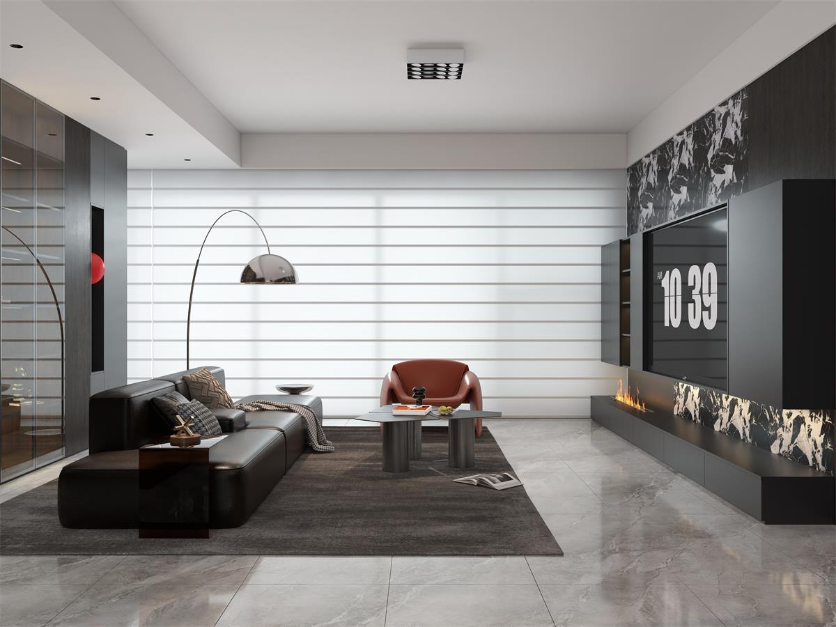 萬(wàn)科錦曜 | 暗黑美學(xué)天花板！他家129㎡意式風(fēng)太驚艷了！