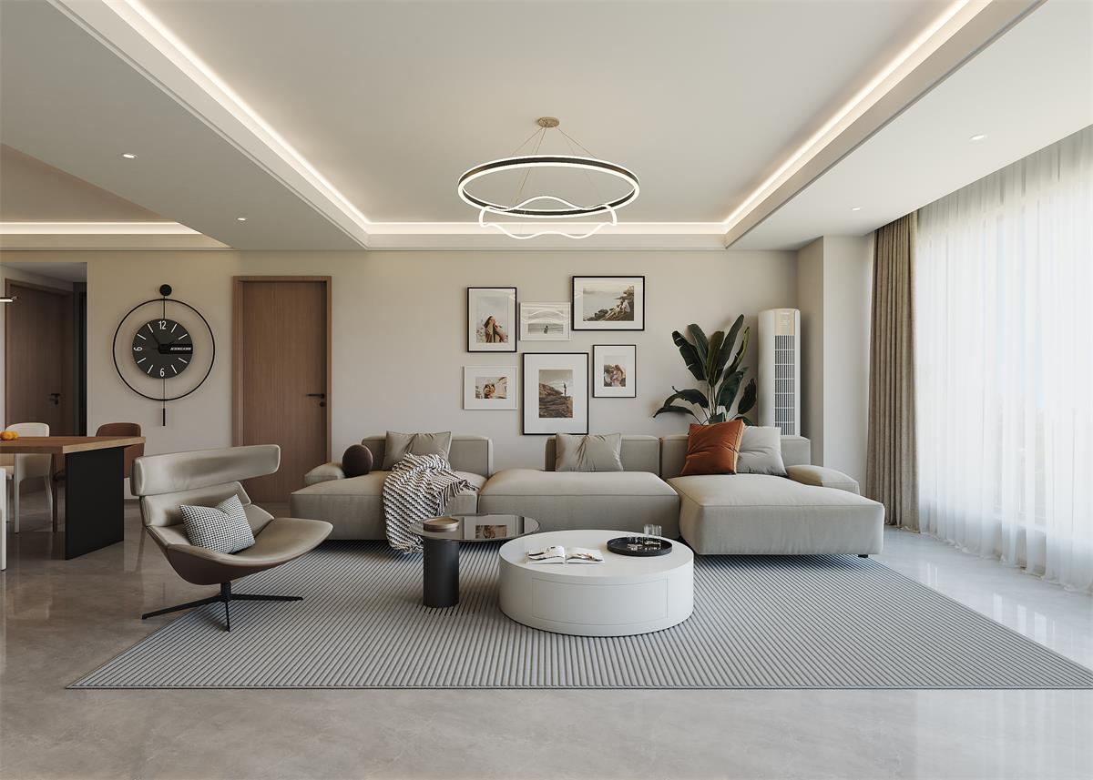 中海華樾 | 萬(wàn)萬(wàn)沒(méi)想到！這個(gè)130㎡簡(jiǎn)約風(fēng)的家，讓幸福感飆升！