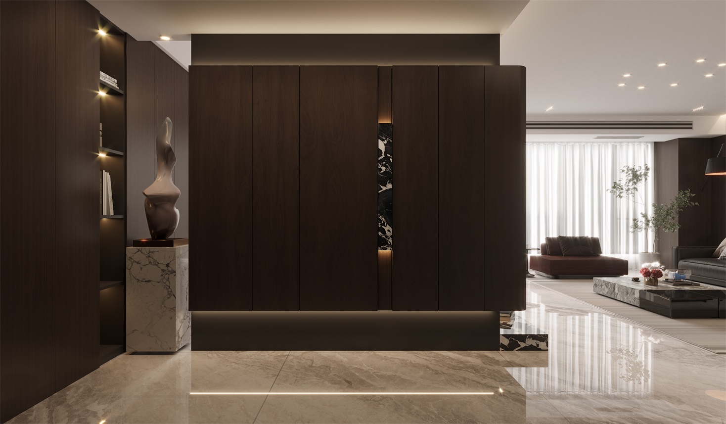 中海海樾133㎡ | 意式極簡風(fēng)又殺回來了！這高級感我真拒絕不了~