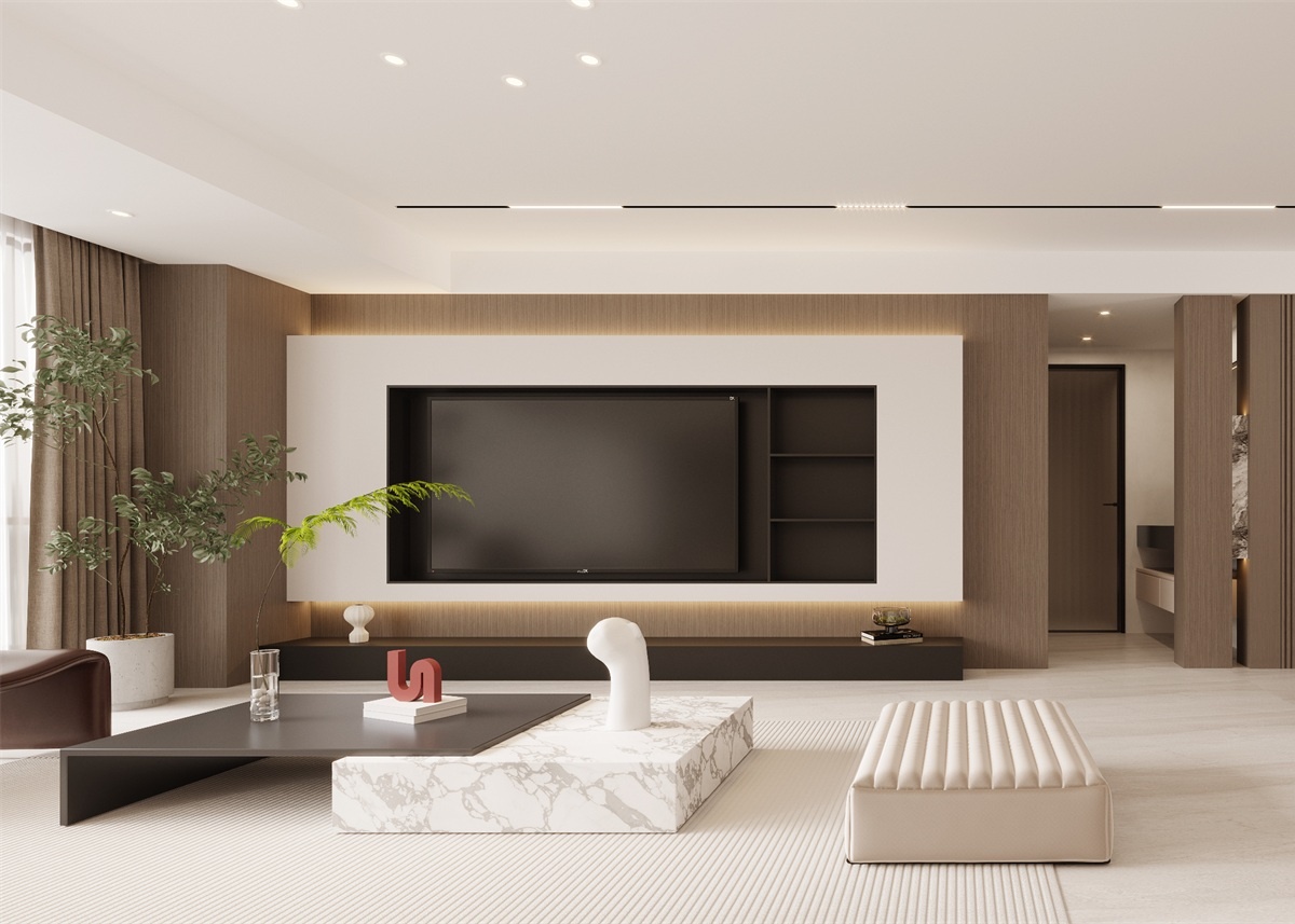 中海華樾133㎡ | 當(dāng)代年輕人最?lèi)?ài)的風(fēng)格！意式風(fēng)不愧是你！