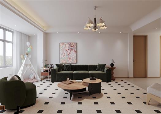 湖畔嘉苑 | 139㎡輕復(fù)古之家，不盲目跟風(fēng)，做生活的主角