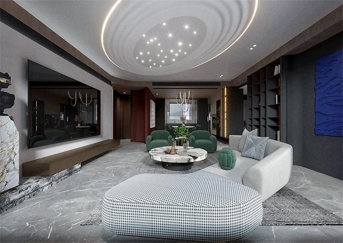 中海九樾143㎡ | 你不敢嘗試的暗黑系混搭風(fēng)，到底有多炫酷？！