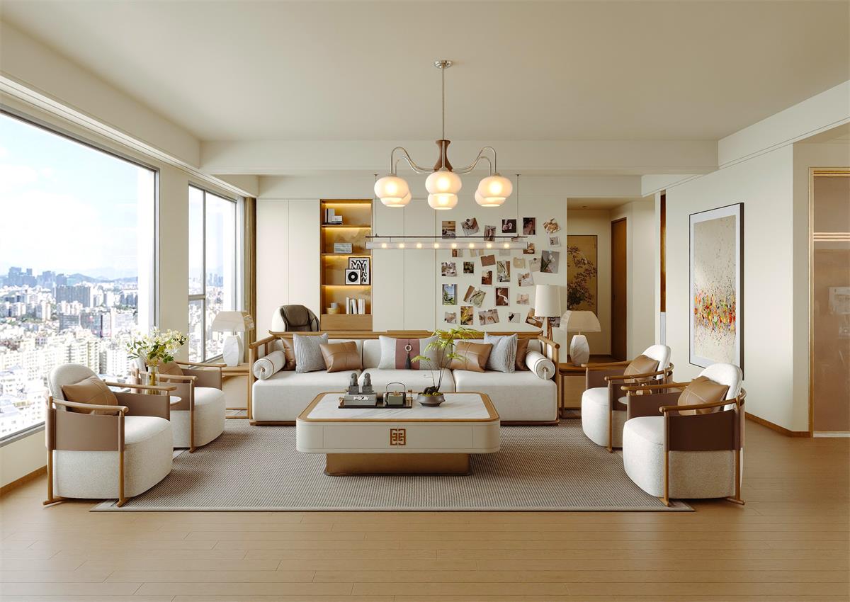 閱麓和院147㎡ | 三線小城的宋式美學(xué)家，有種「柳暗花明」 的松弛寫意