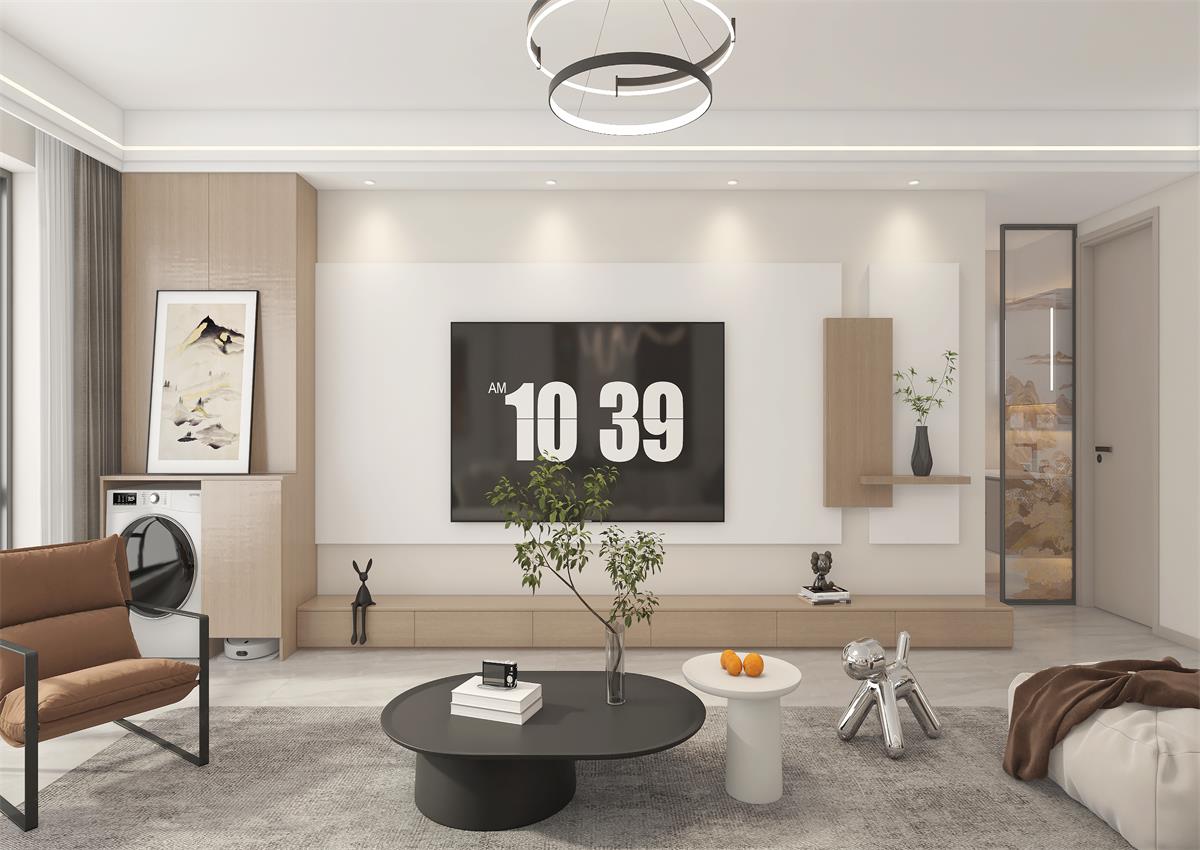 紫辰府128㎡ | 『奶油風』不是刷個大白墻！溫馨、顯大、好打理才是核心！