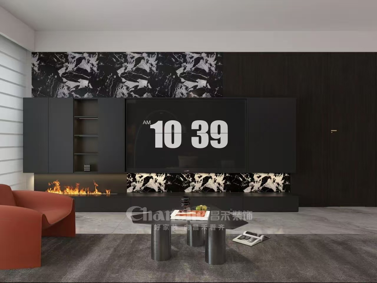 萬科錦曜129㎡ | 當(dāng)初全家都反對的黑色系極簡風(fēng)，幸好我堅(jiān)持到底！