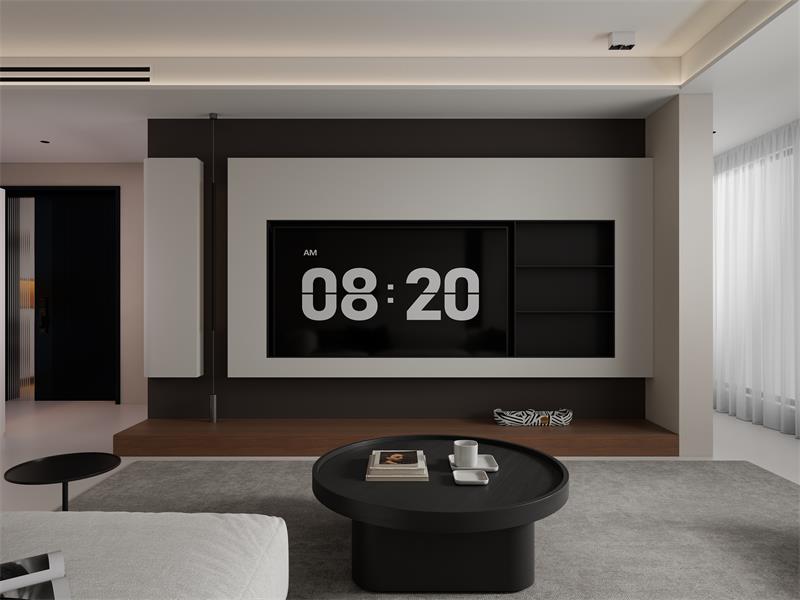 北郡府136㎡ | 不跟風(fēng)、不網(wǎng)紅，這個(gè)高智感的意式極簡(jiǎn)家，百看不厭！