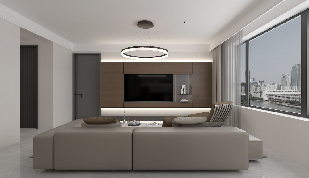 金宇鳳語庭105㎡ | 花小錢辦大事！小戶型+簡約黑白灰著實(shí)驚艷