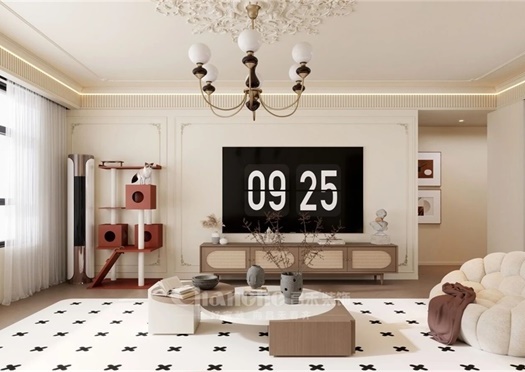 盛世西城130㎡ | 住進(jìn)這個中古奶油風(fēng)的家，推門那一刻幸福感爆棚！