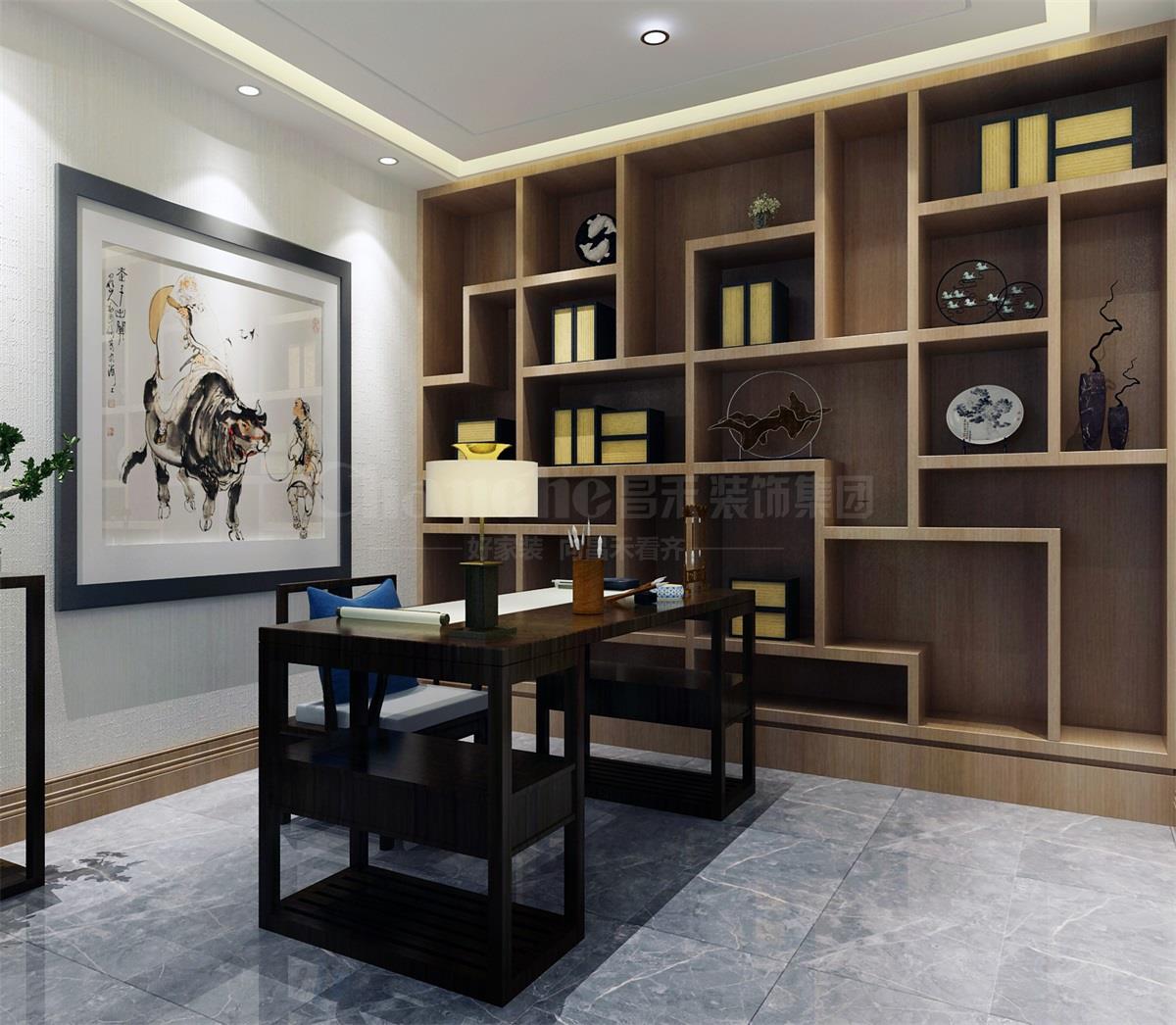 書房和接待茶室散發(fā)著淡淡的茶香，只需心境空靈，少幾分濃墨重彩，多幾分雅致清寧，并在此感悟生命的智慧。